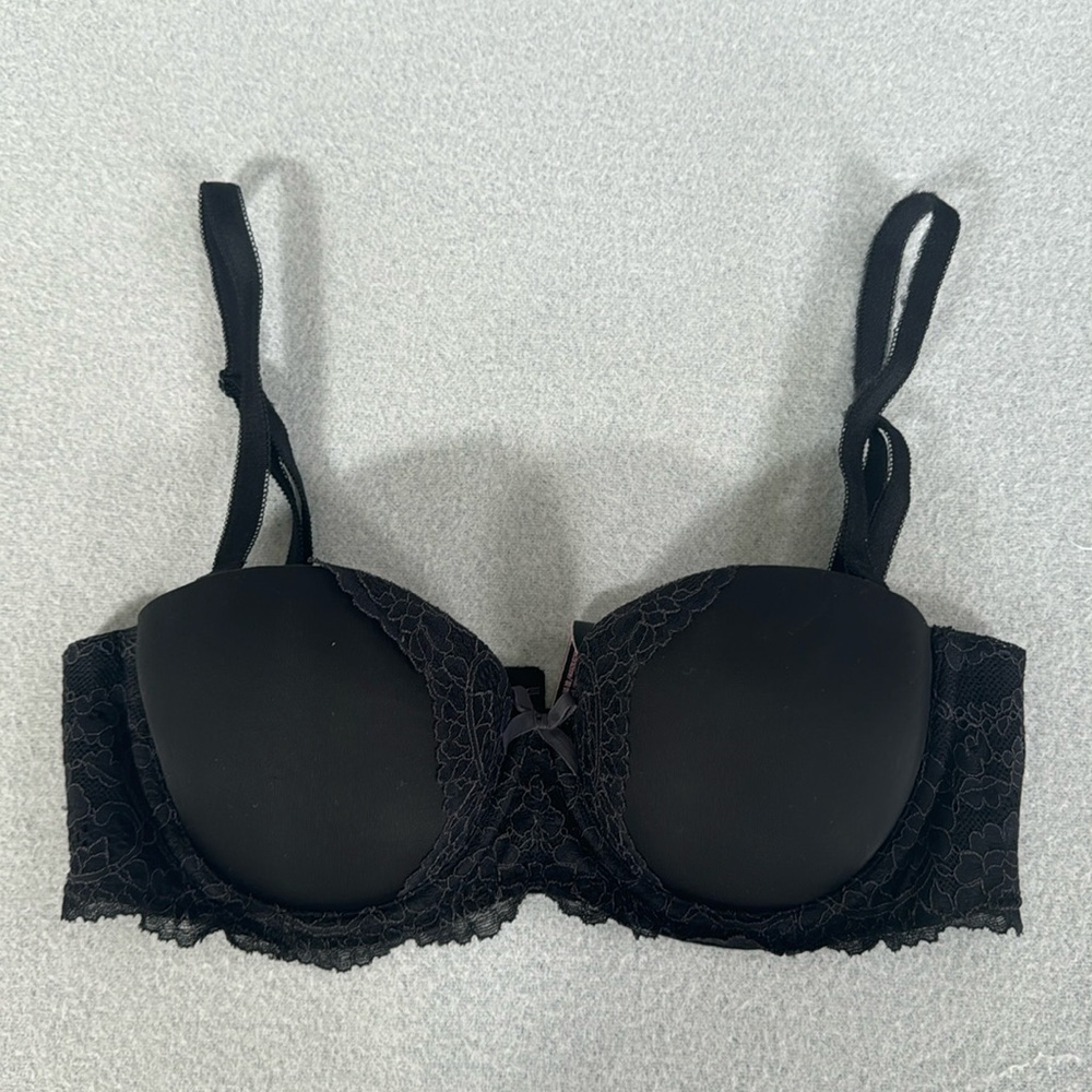 Victoria's Secret Dream Angels Lined lace multiway strapless convertible bra 34B